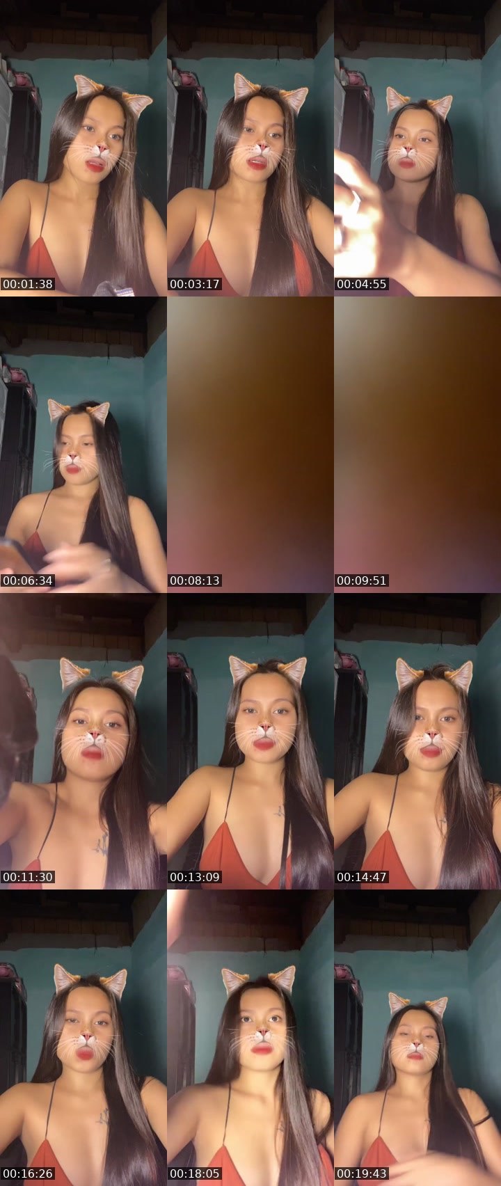 Contact-sheet preview of 👸felicia🧙‍♀'s Liveme recording