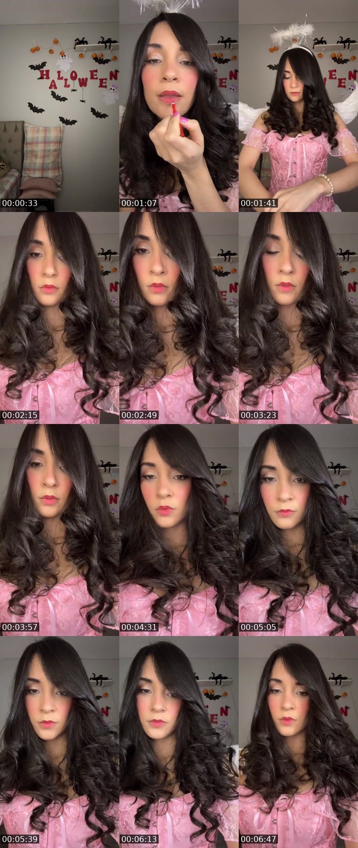 Contact-sheet preview of 🫧🐆Mandy 🧸✨'s Liveme recording