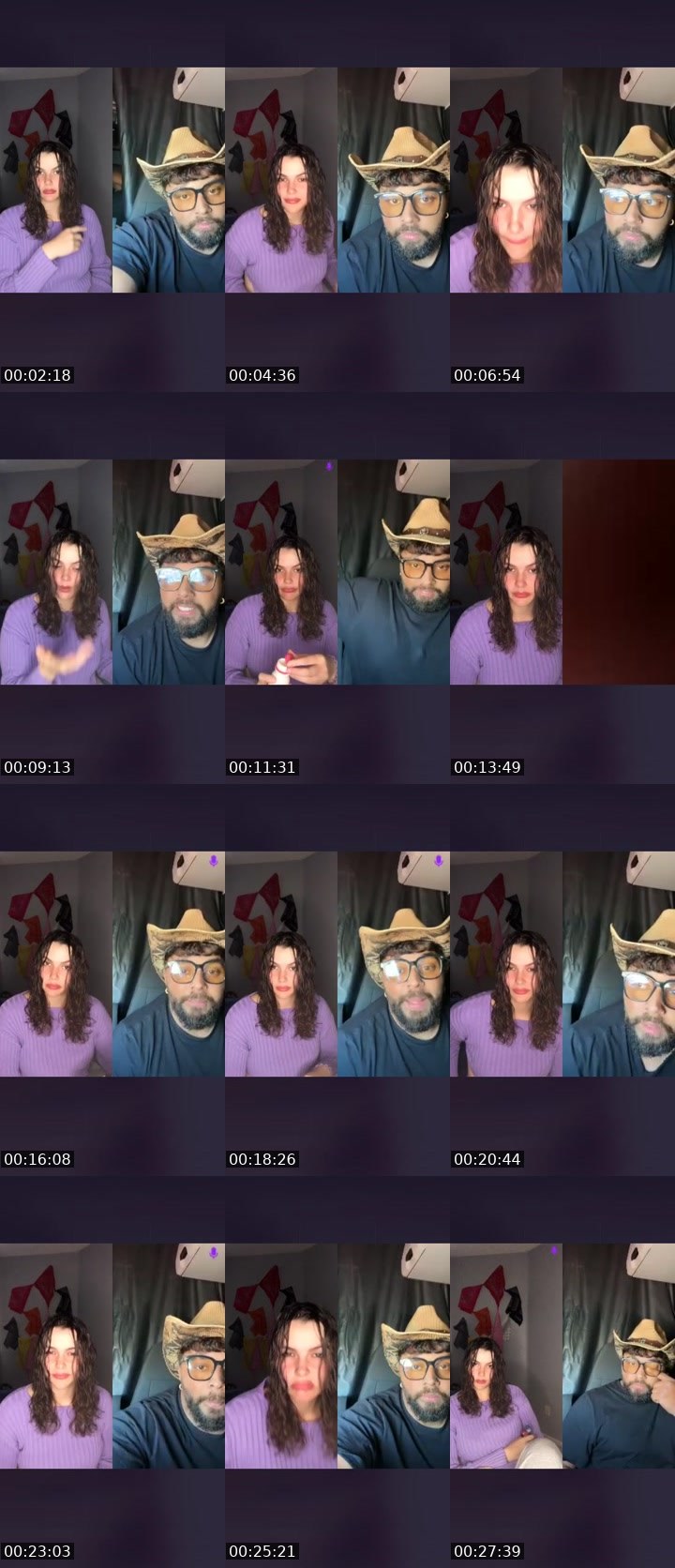 Contact-sheet preview of 👑DáWhïtēRïhânnå👑's Liveme recording