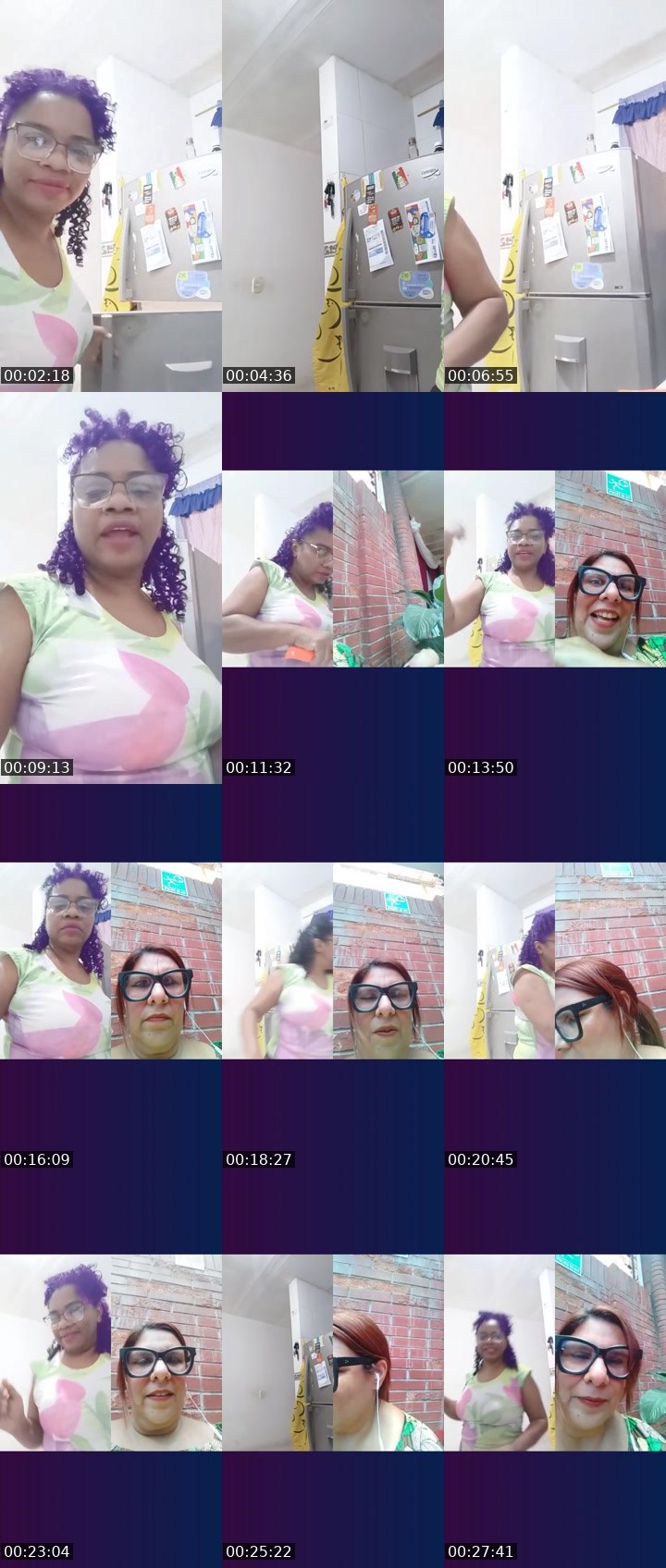 Contact-sheet preview of 🌈Samantha🐝⃤'s Liveme recording