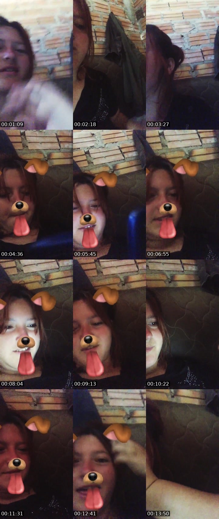 Contact-sheet preview of Dahiiiii's Liveme recording