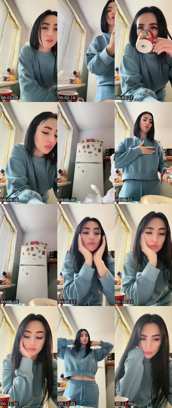 Contact-sheet preview of 🌸MARUsIA💯's Liveme recording