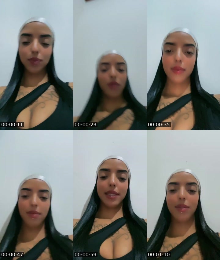 Contact-sheet preview of 👑•Queen Morenita 🧸's Liveme recording