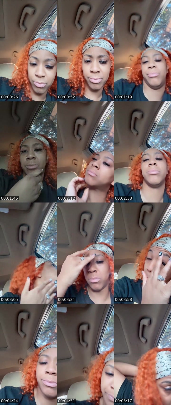 Contact-sheet preview of 🦾🐻Highyella🔆⃤'s Liveme recording