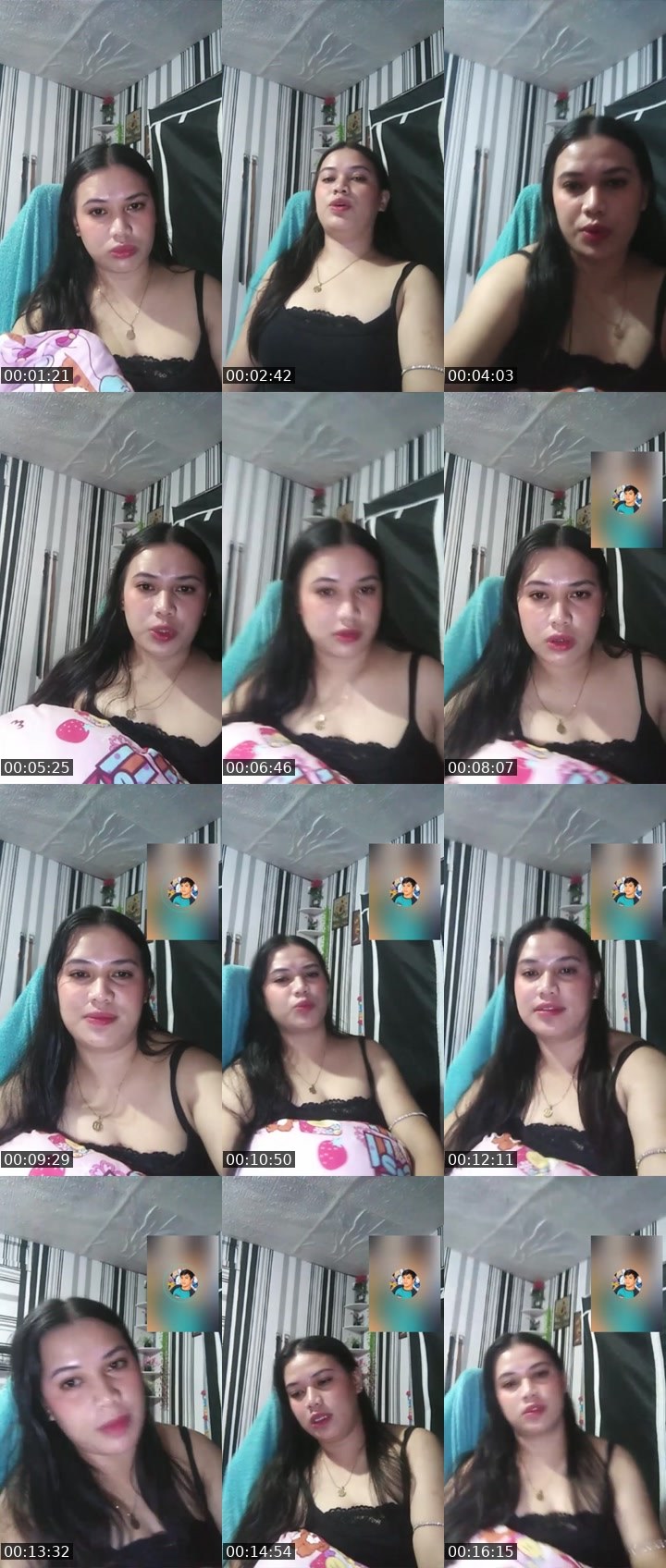 Contact-sheet preview of 😈👸Dianna🦄's Liveme recording