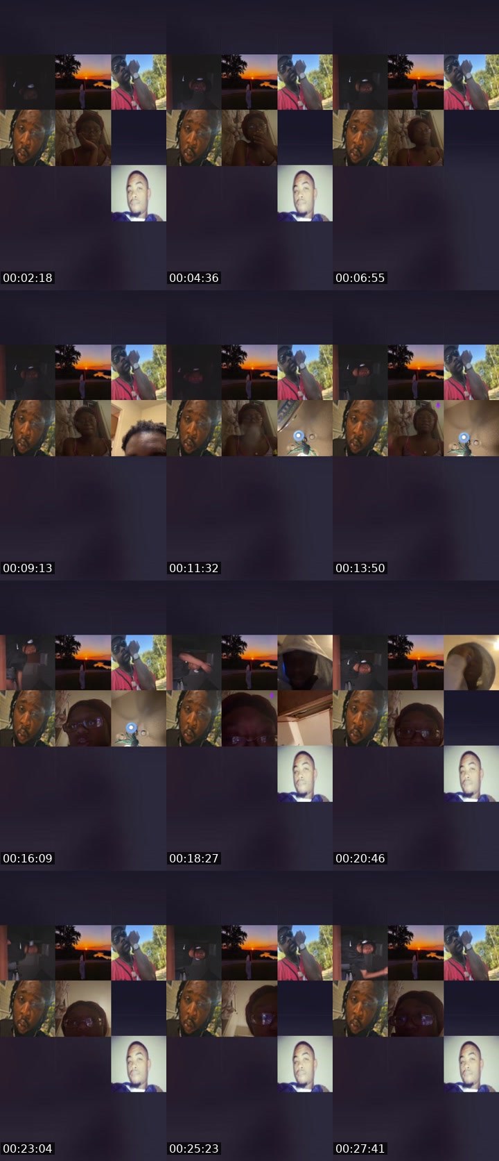 Contact-sheet preview of Kashout _ipress's Liveme recording