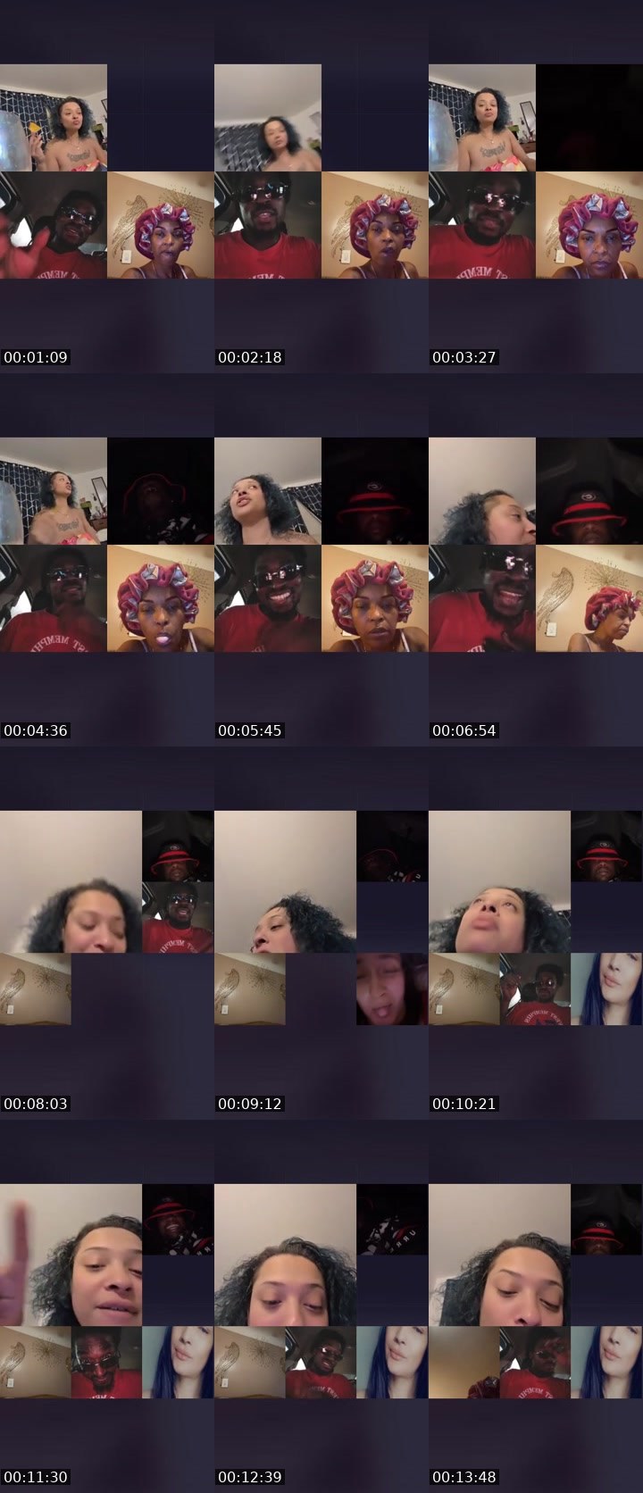 Contact-sheet preview of CHAⓂ️PAIGNTASTE's Liveme recording