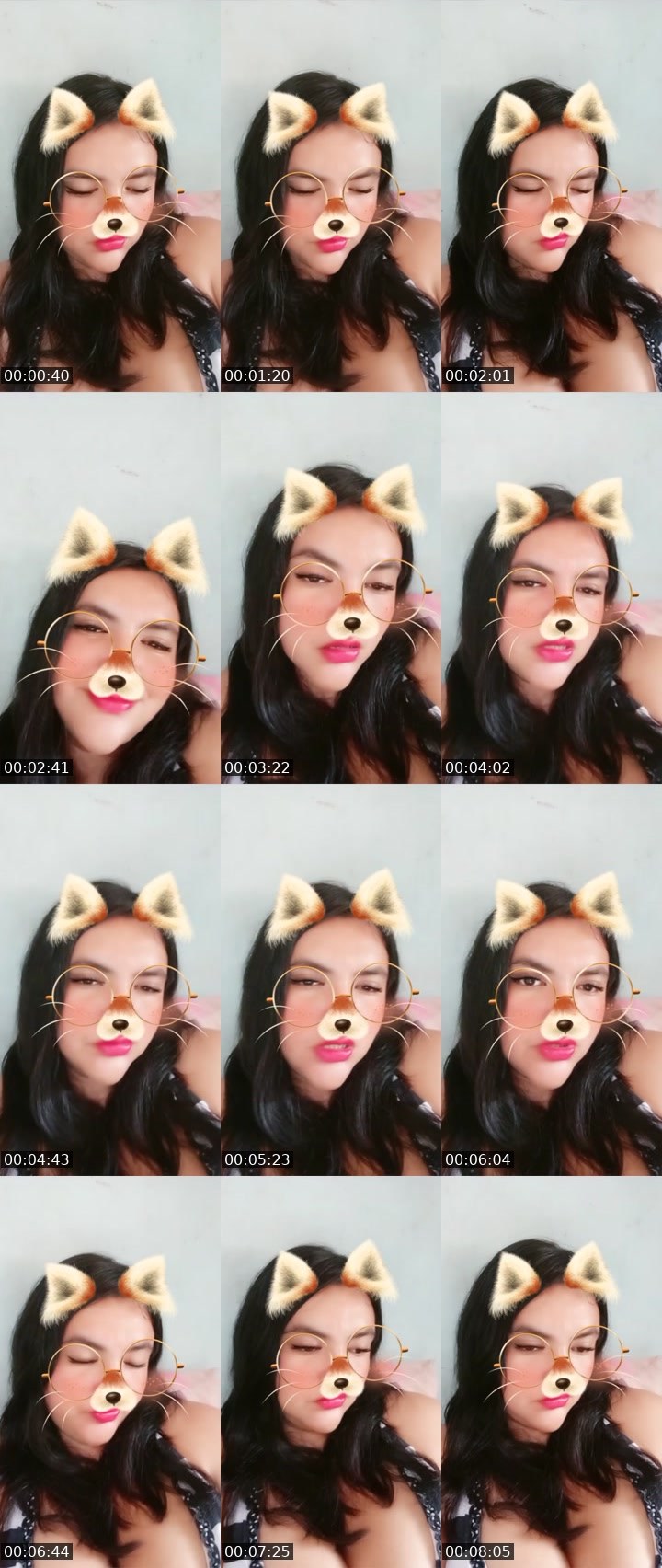 Contact-sheet preview of 🔆AngieB😼🥑's Liveme recording