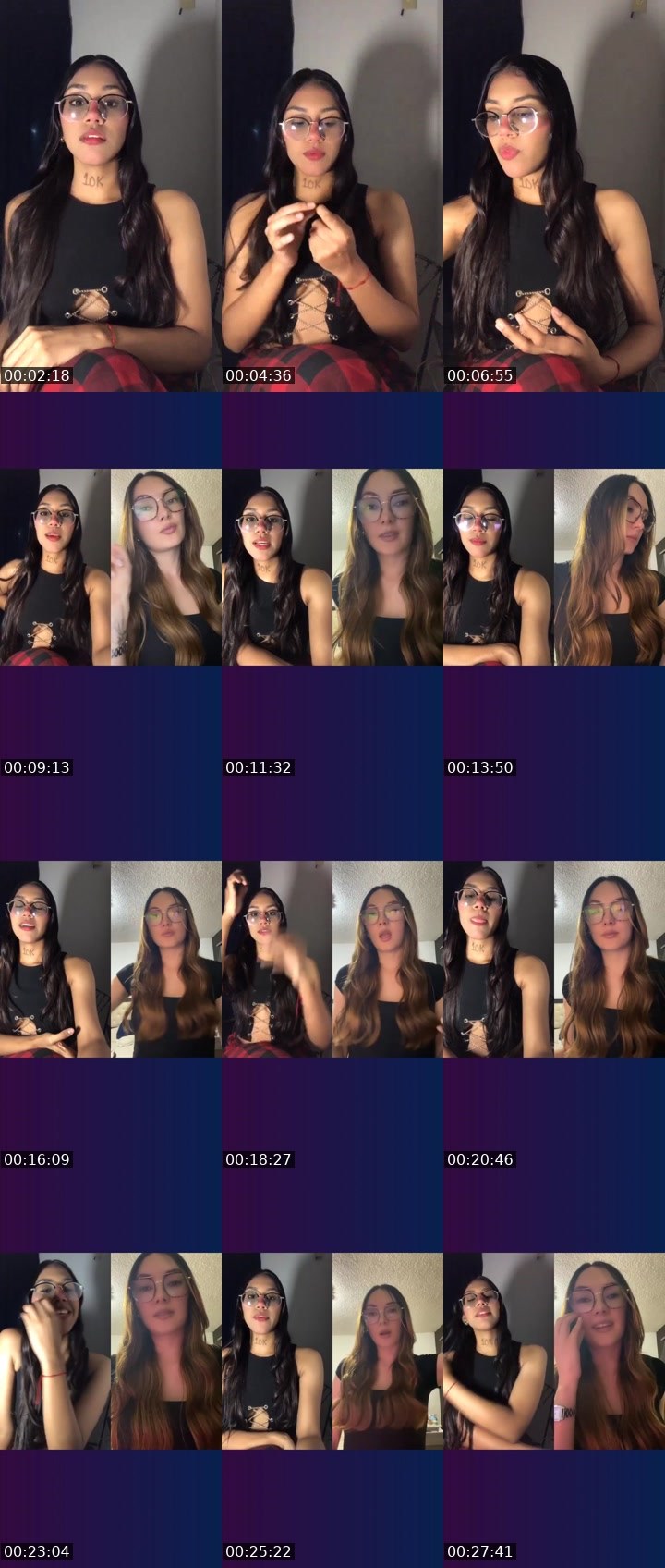 Contact-sheet preview of 𝓕𝓪𝓲𝓻𝔂🧚🏽‍♀️'s Liveme recording