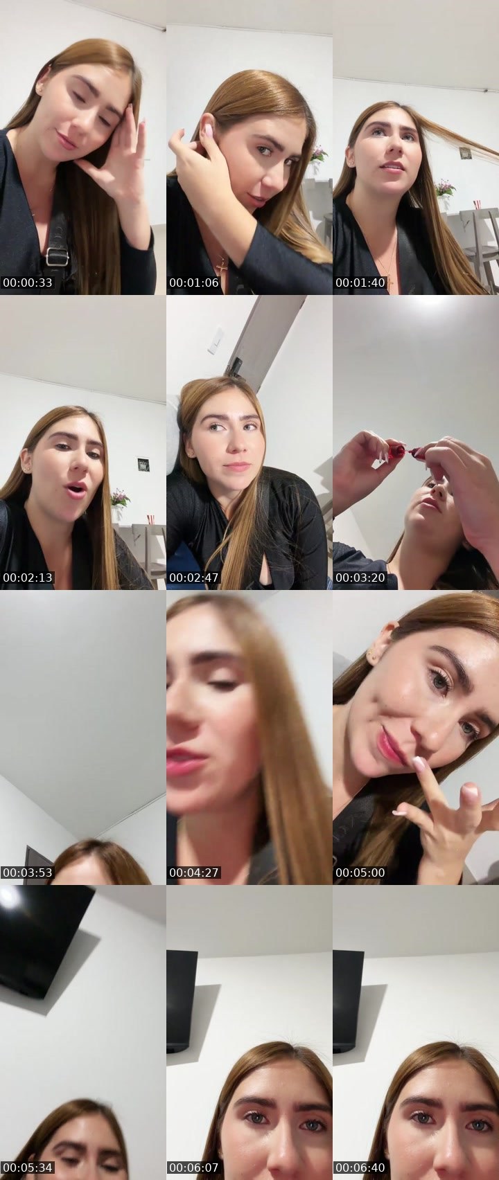 Contact-sheet preview of Brenchi🧁✨🍒's Liveme recording