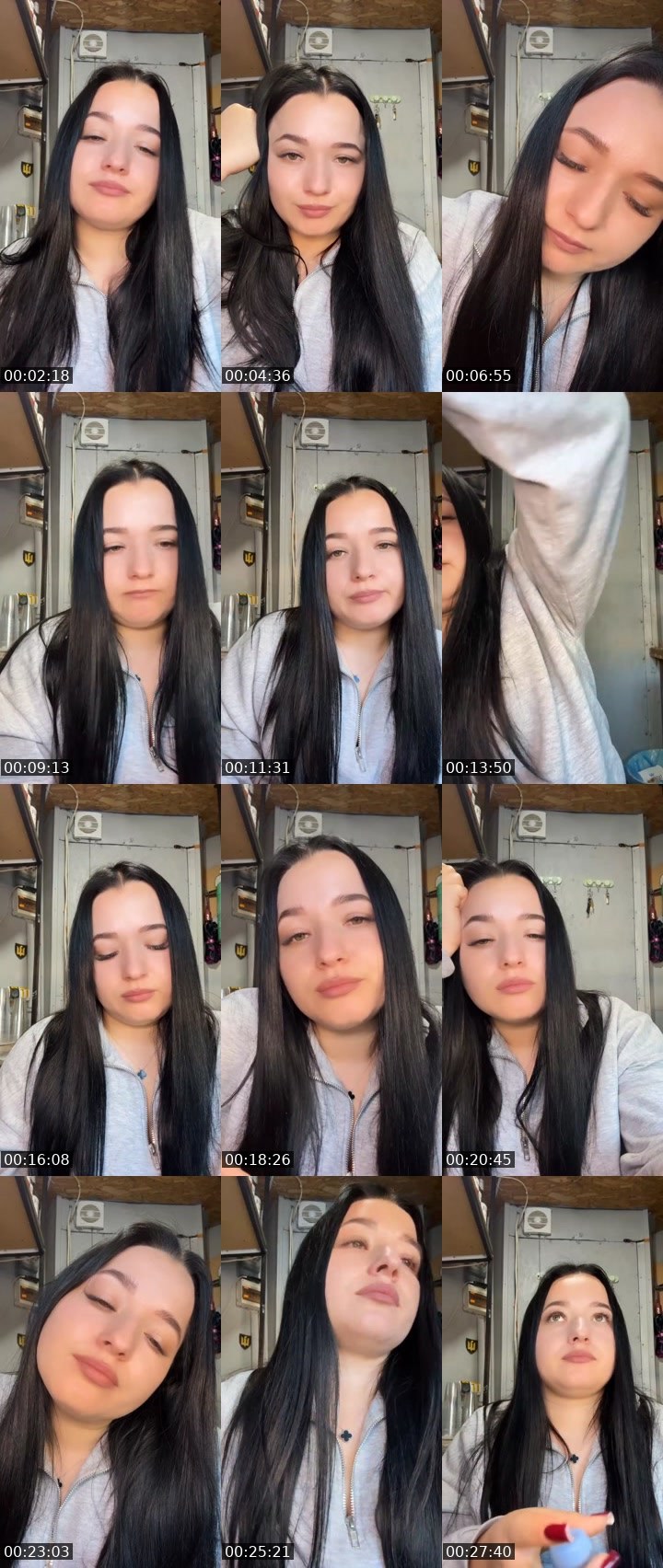 Contact-sheet preview of 𝓢𝓷𝓮𝓳𝓪💋's Liveme recording