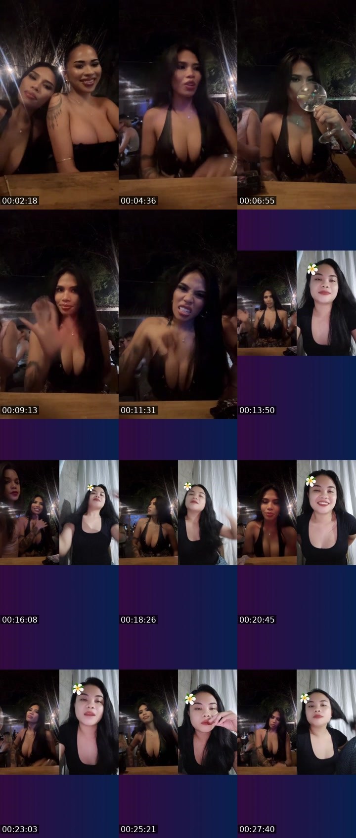 Contact-sheet preview of Hanni🫶🏻's Liveme recording