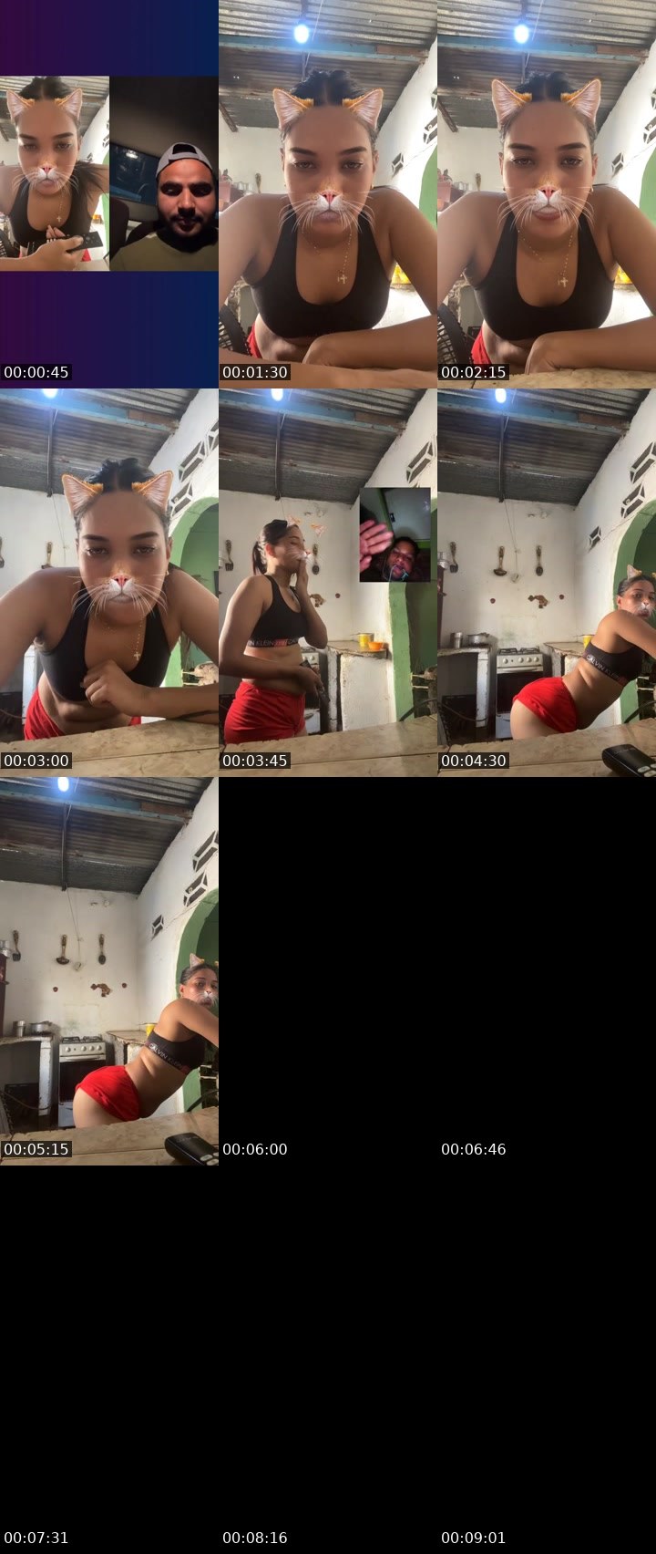 Contact-sheet preview of 🎀 Dulce Chloe 🎀's Liveme recording