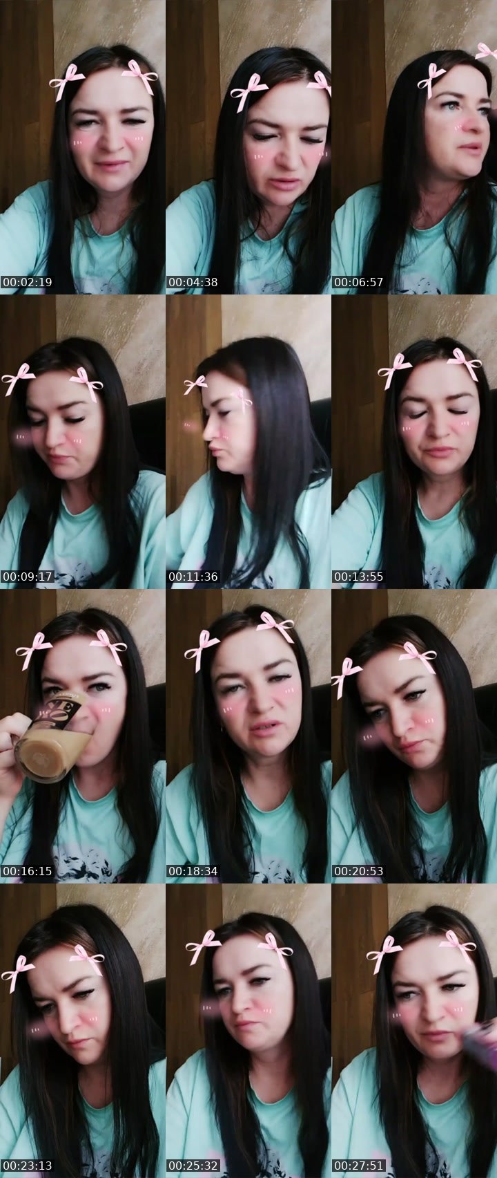 Contact-sheet preview of 15К💯Ms Strawberr's Liveme recording