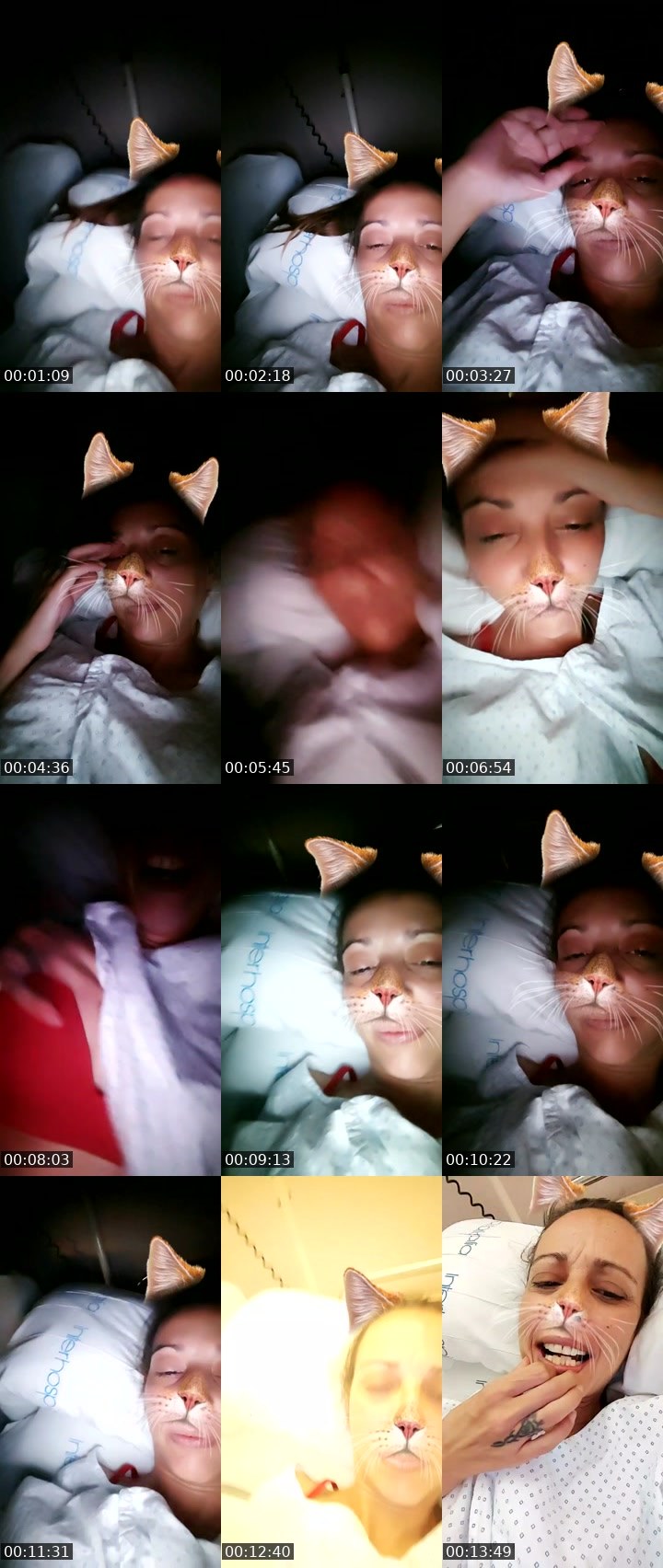 Contact-sheet preview of mi niña💃🫶's Liveme recording