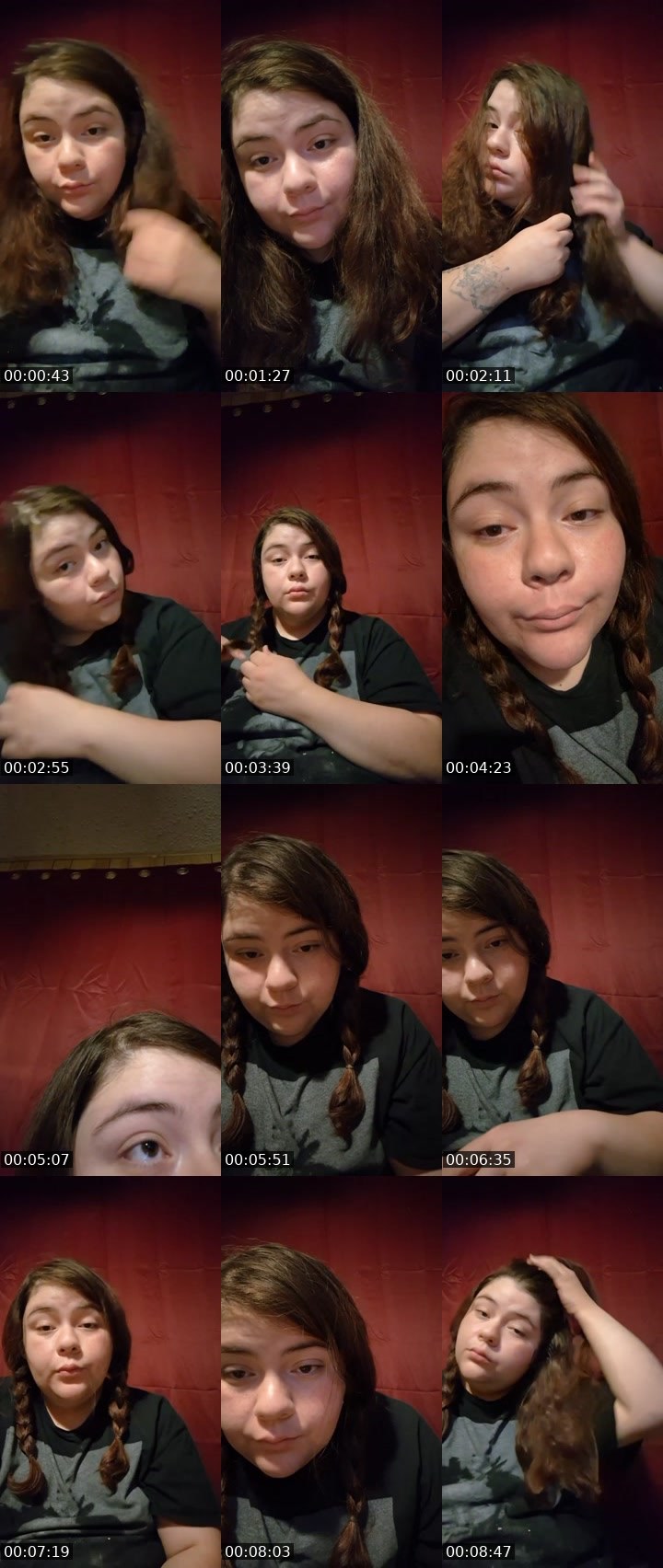Contact-sheet preview of Mralienheadx's Liveme recording