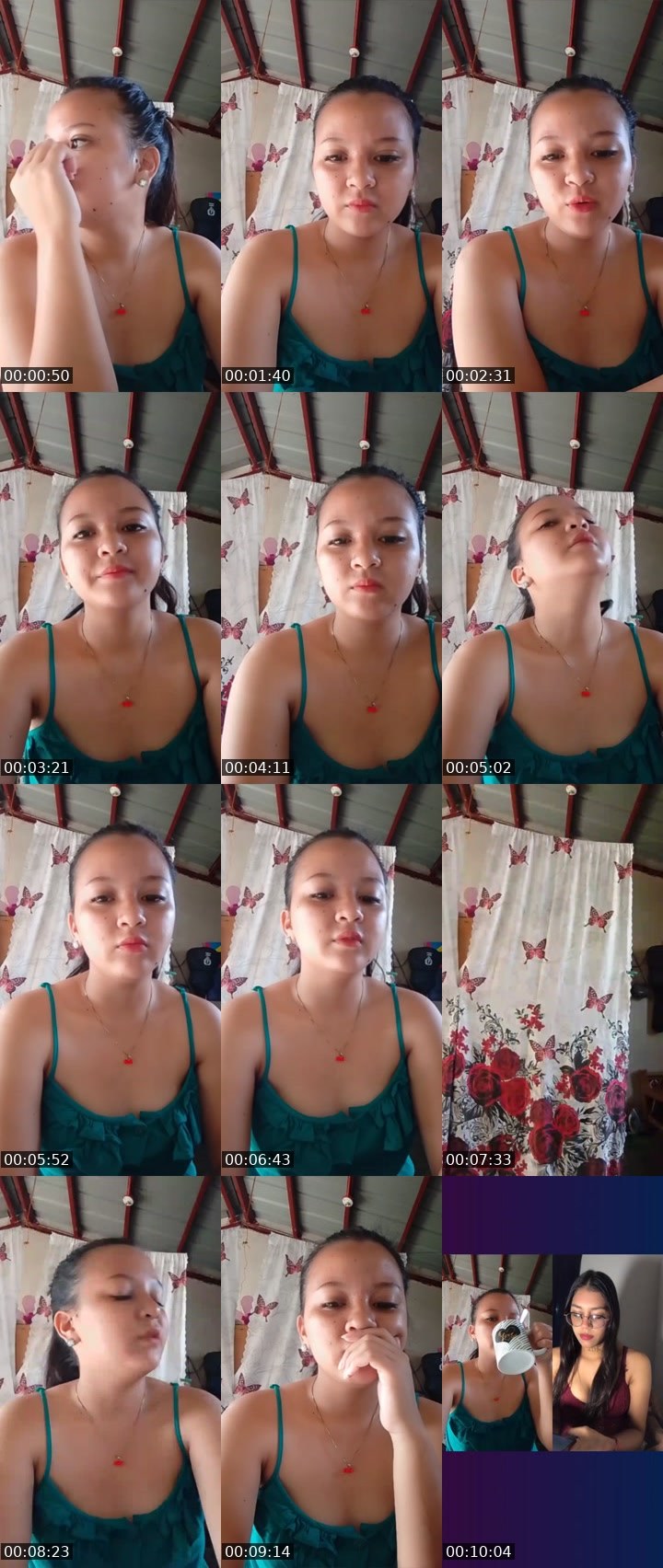 Contact-sheet preview of 🍃👸🏻Xara🌼's Liveme recording