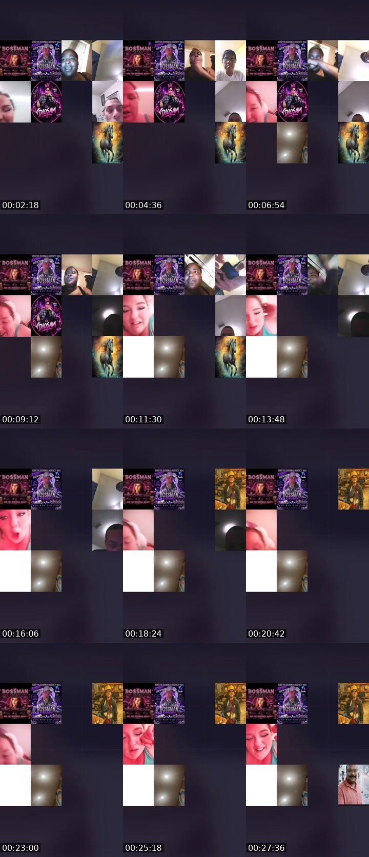 Contact-sheet preview of Ɓªṛɓįẹ💋$701's Liveme recording