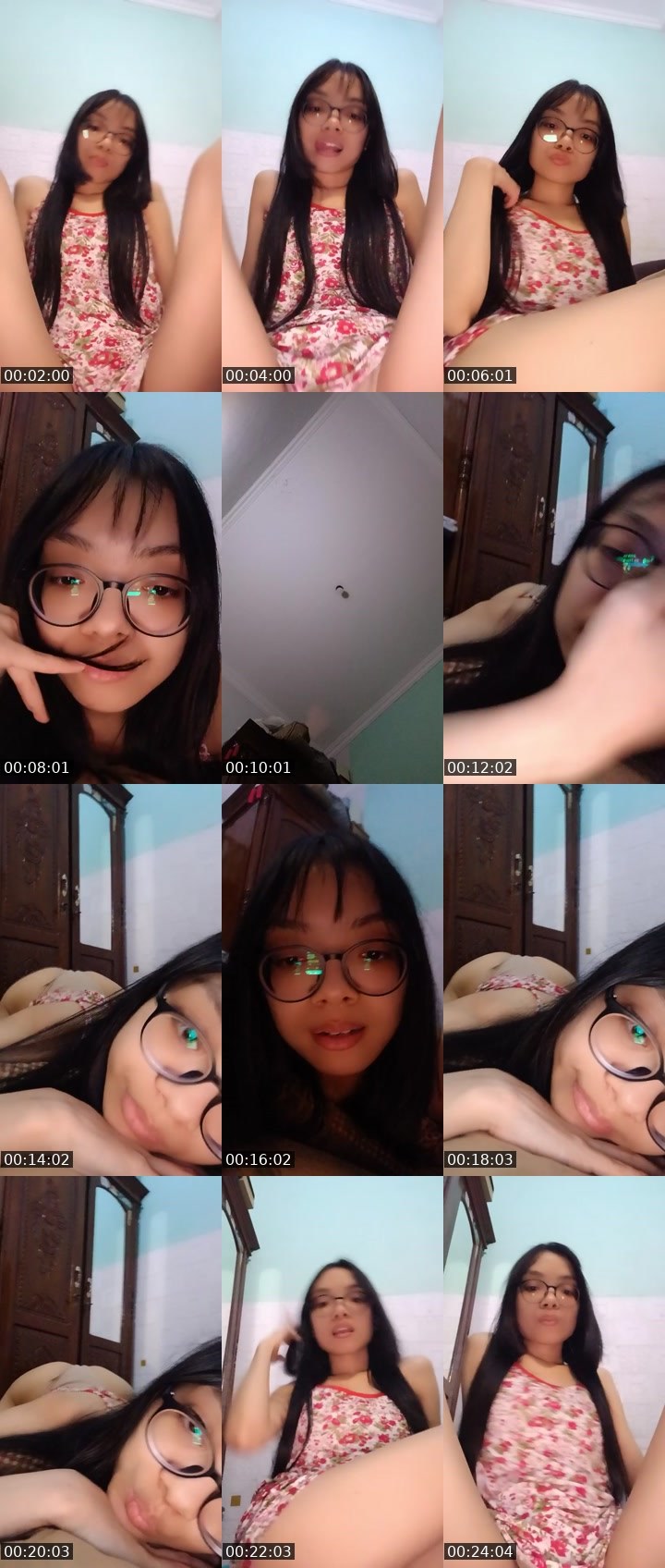 Contact-sheet preview of 🍦creamvanilla🧁's Liveme recording