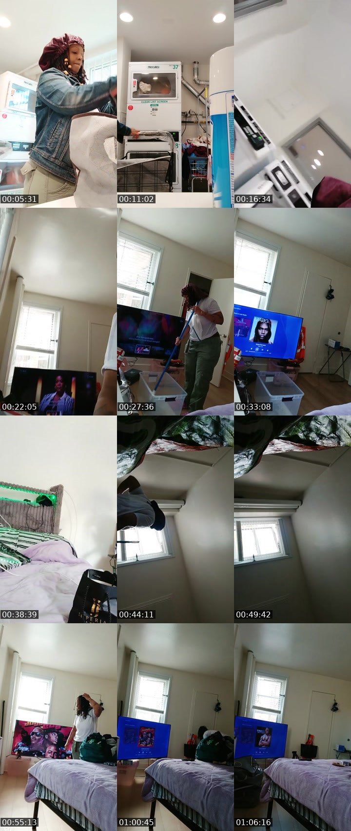 Contact-sheet preview of ♉️Mia2Real💯's Liveme recording