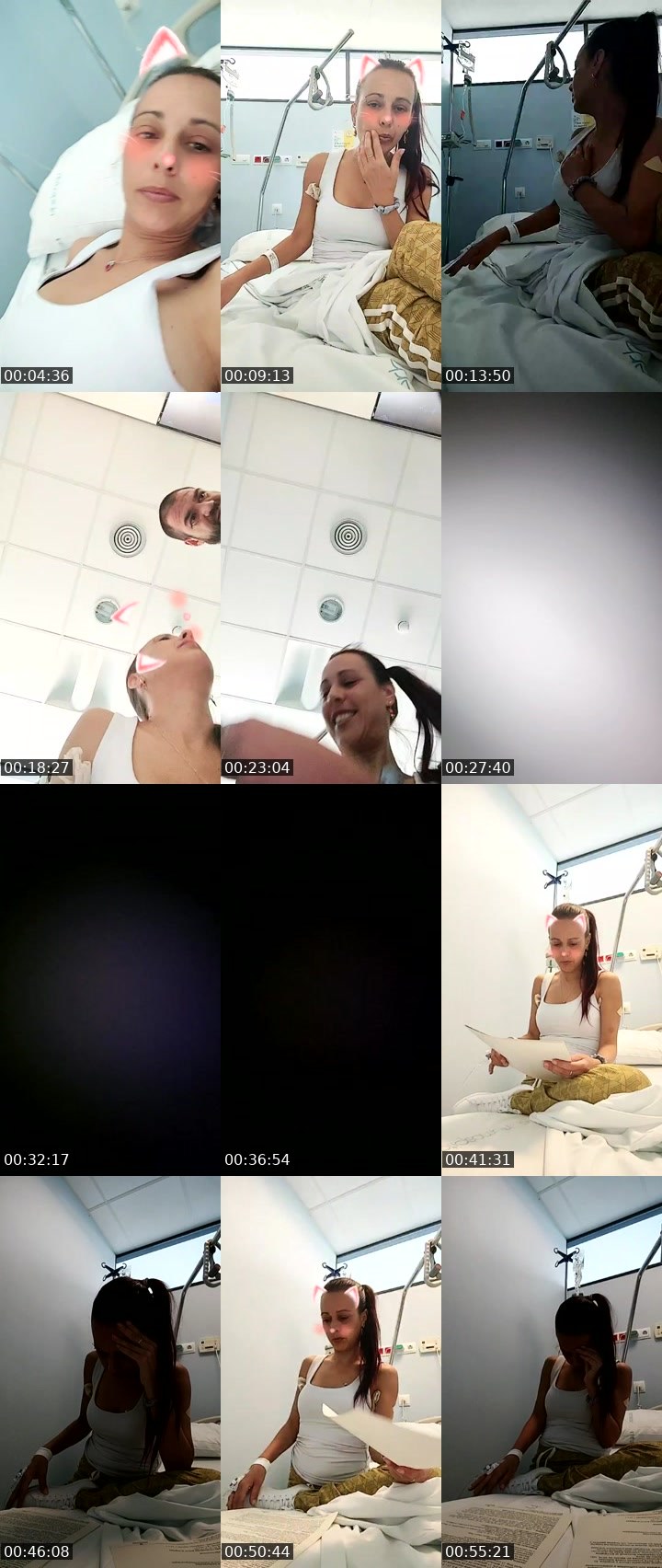 Contact-sheet preview of mi niña💃🫶's Liveme recording