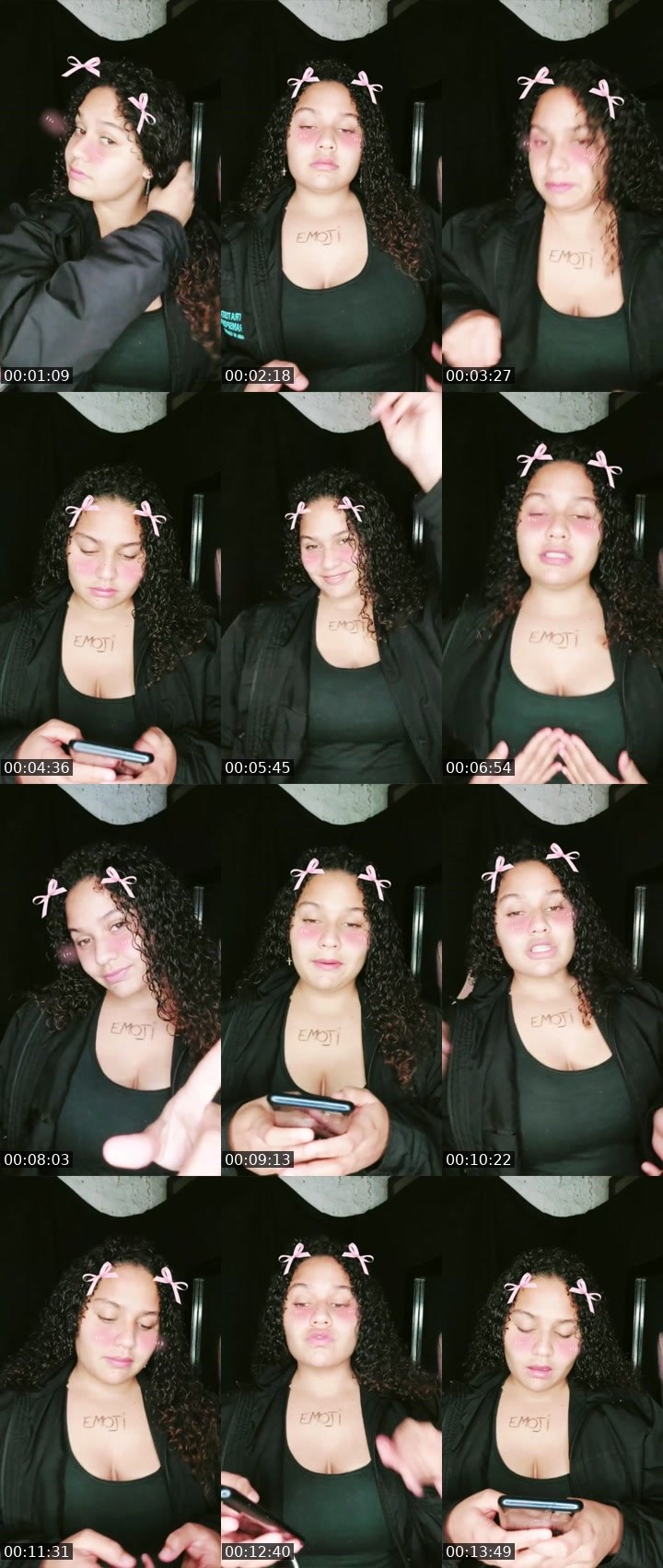 Contact-sheet preview of ☁️eve💨's Liveme recording