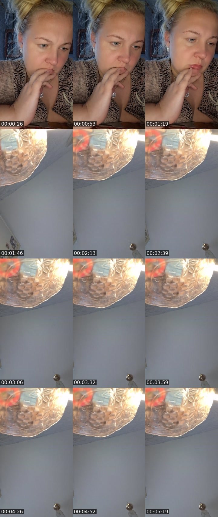 Contact-sheet preview of 🪷 GoldenBird 🕊's Liveme recording