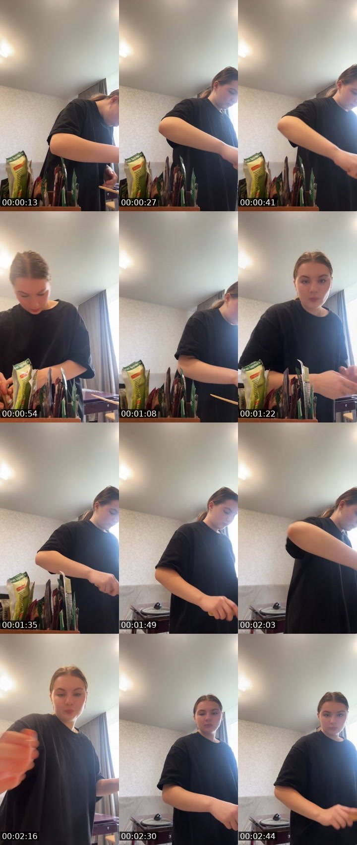 Contact-sheet preview of Валерия's Liveme recording