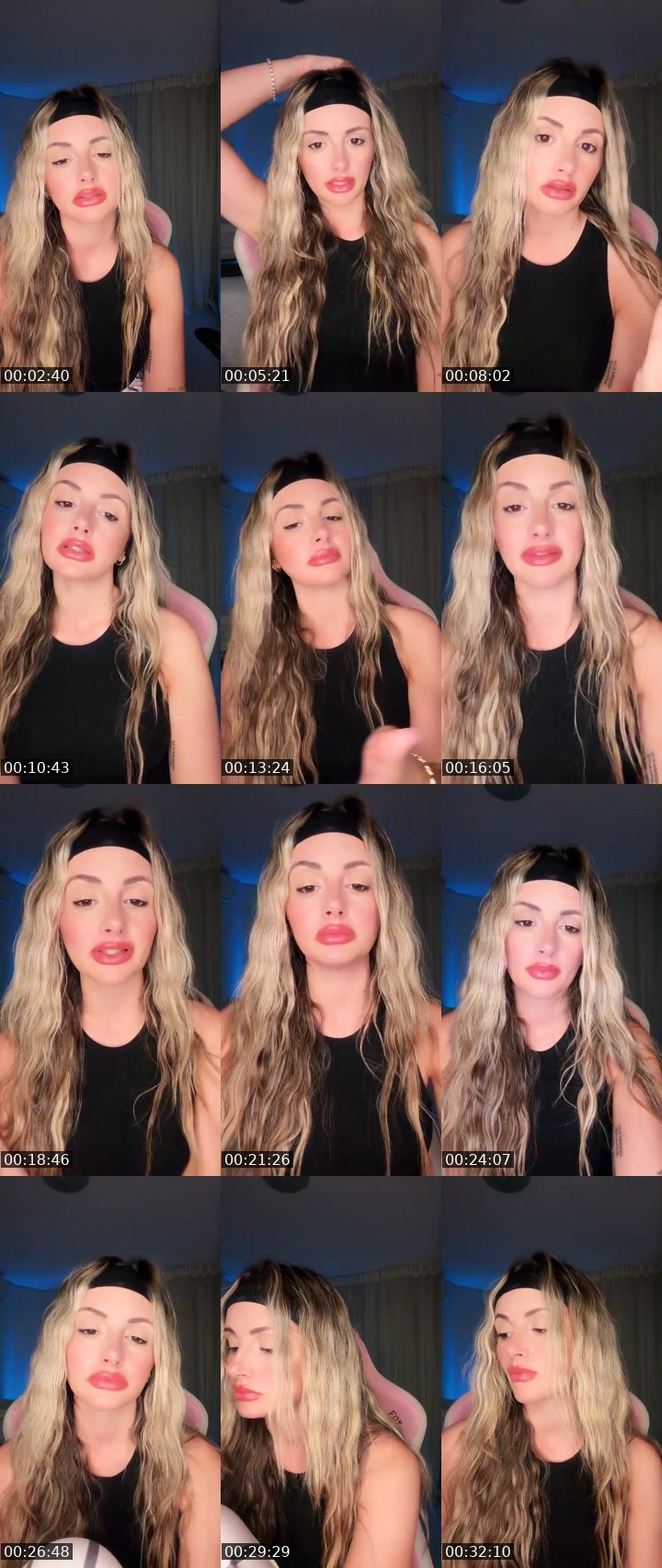 Contact-sheet preview of biamiau's Liveme recording