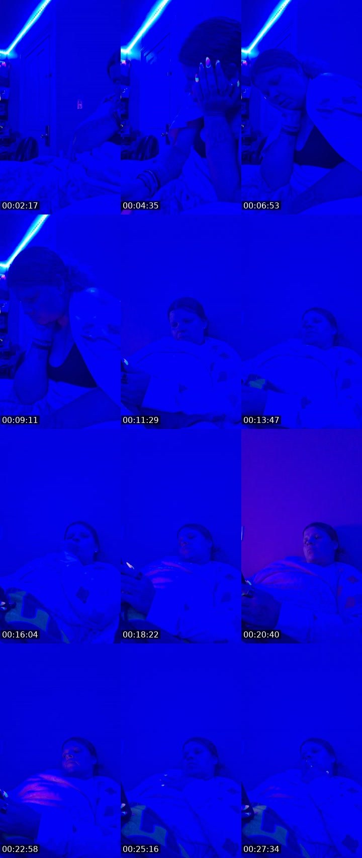 Contact-sheet preview of Queen_baby1987's Liveme recording