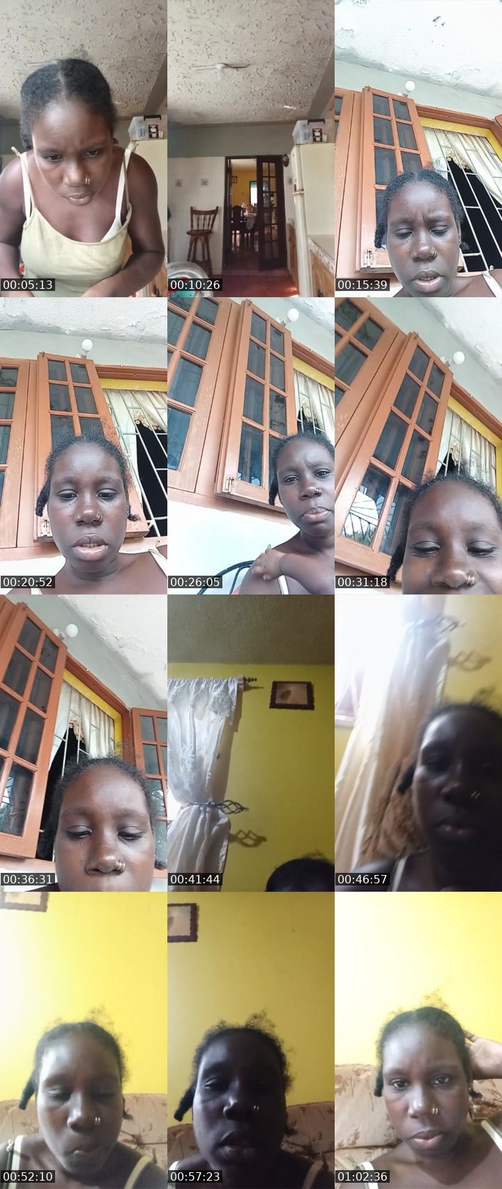 Contact-sheet preview of pretty rockstar's Liveme recording