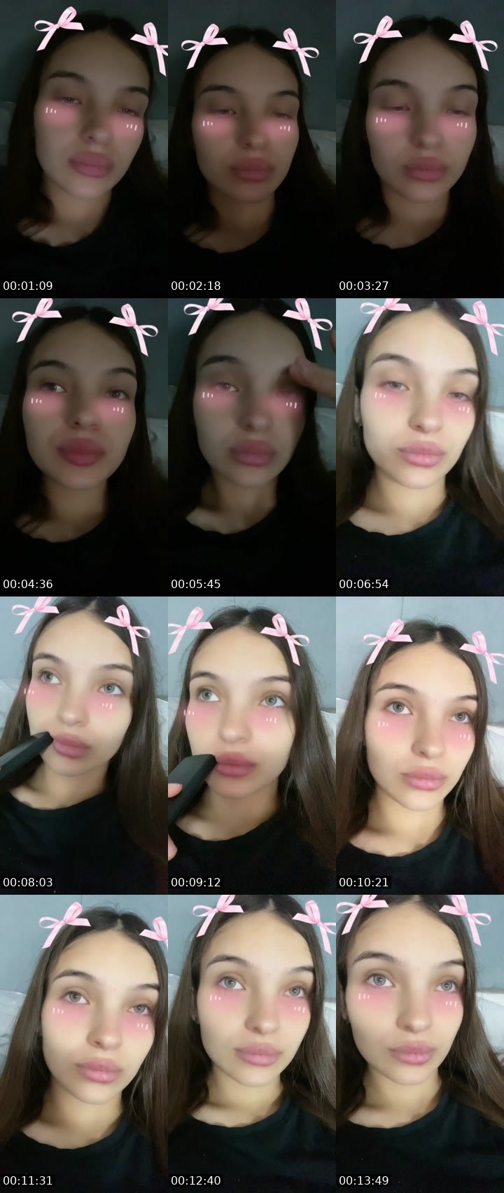 Contact-sheet preview of 🐍𝓚i𝓻𝓪💯🇺🇦's Liveme recording