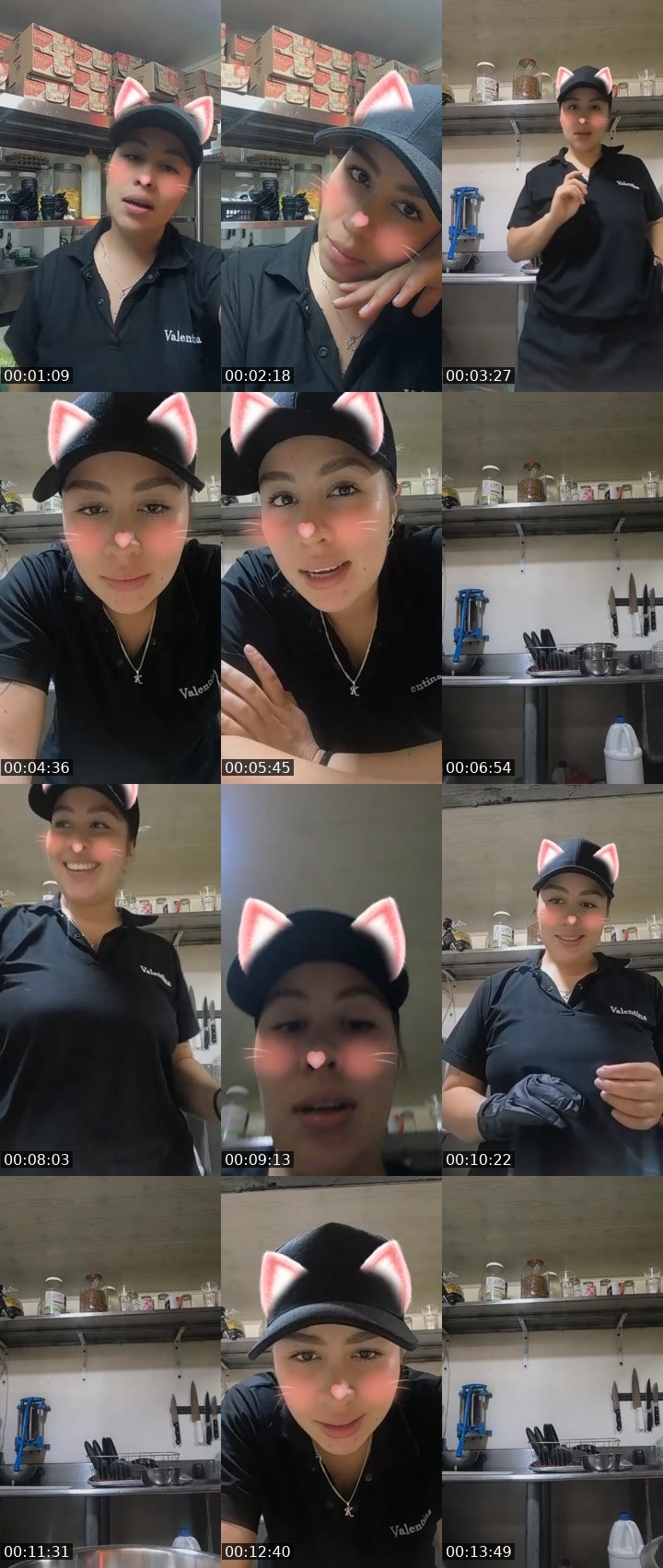 Contact-sheet preview of ❤️ Babe_vale? 75k's Liveme recording