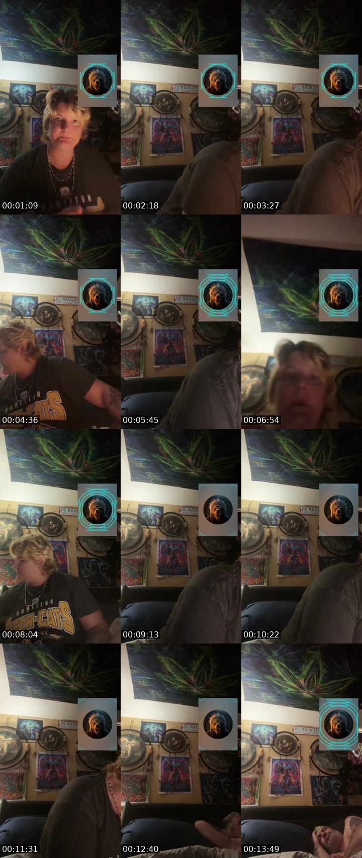 Contact-sheet preview of 🧩⃤ɱ ʝ❌⭕️b̶un̶n̶y̶🐇's Liveme recording