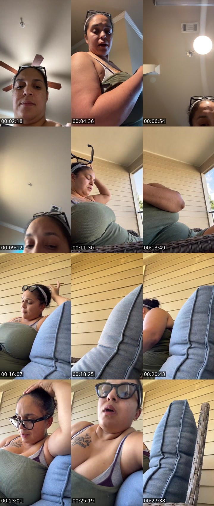 Contact-sheet preview of F .'s Liveme recording