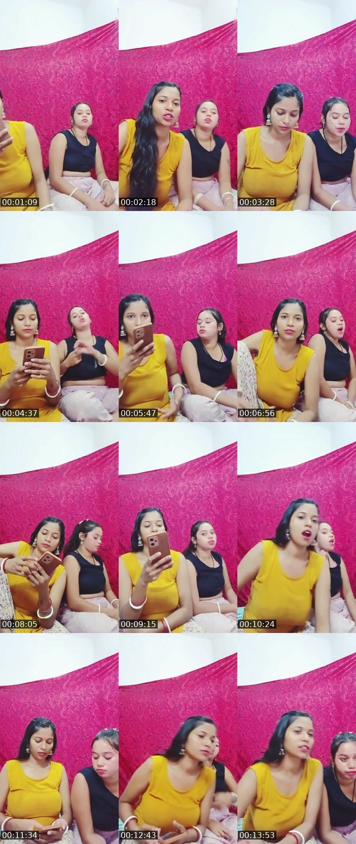 Contact-sheet preview of tel.g. @RDXATM's Liveme recording