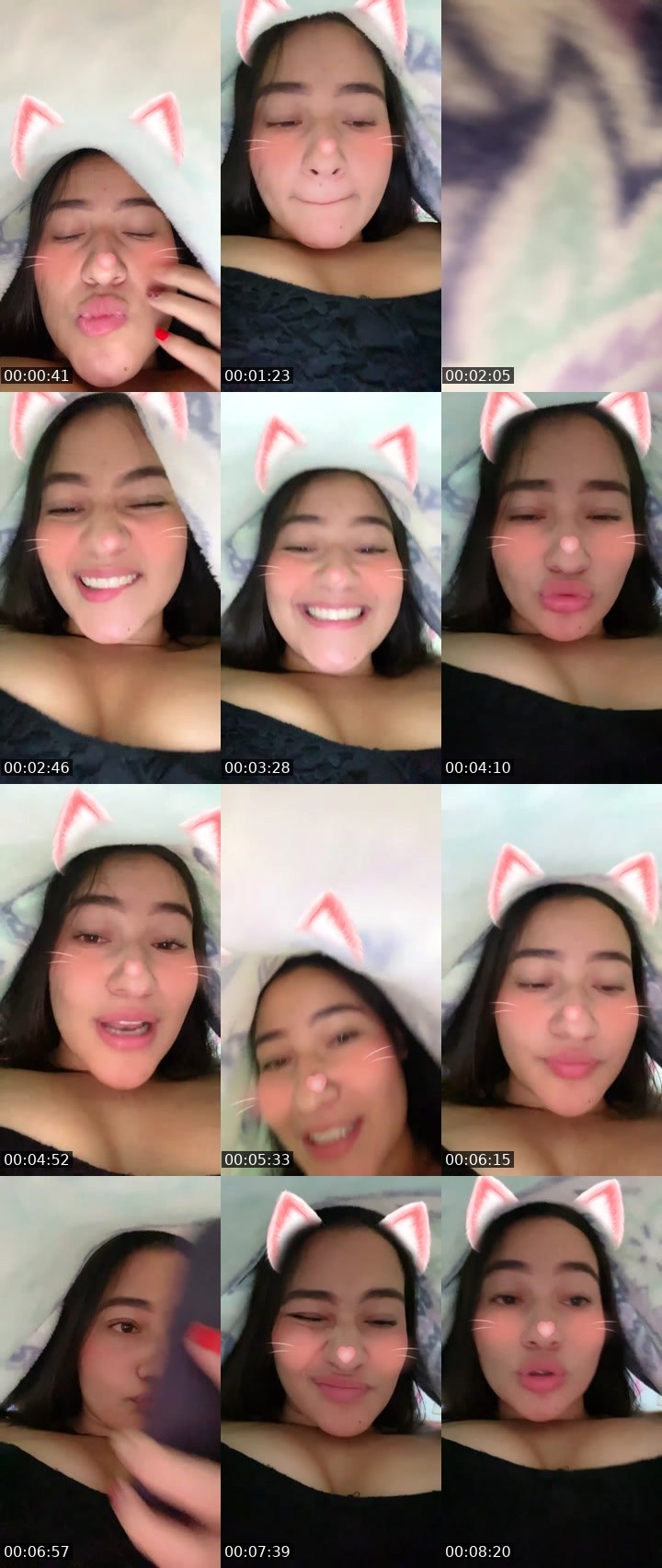 Contact-sheet preview of 50k🔥🙏🏽Cleopatra🪐's Liveme recording