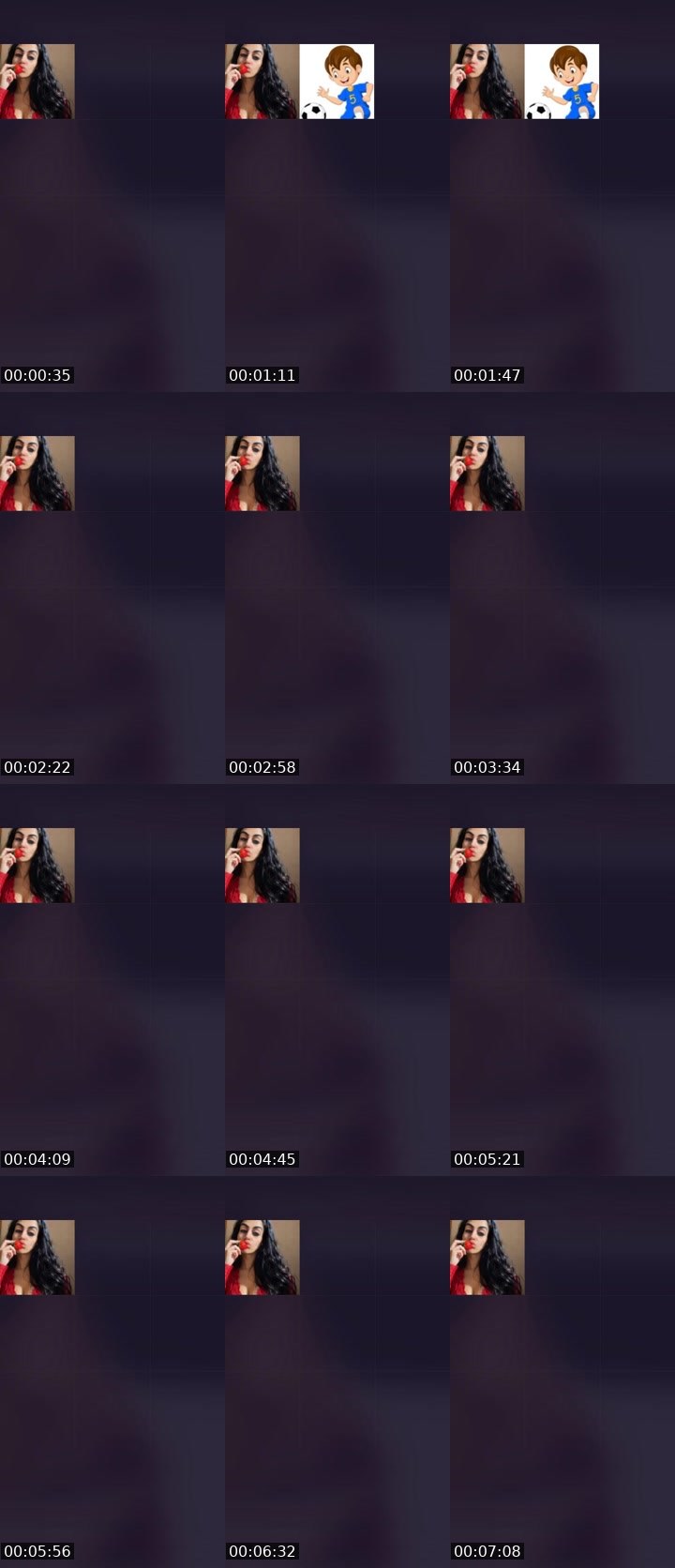 Contact-sheet preview of 𝐌𝐘𝐒𝐓𝐄𝐑𝐘 🐝's Liveme recording