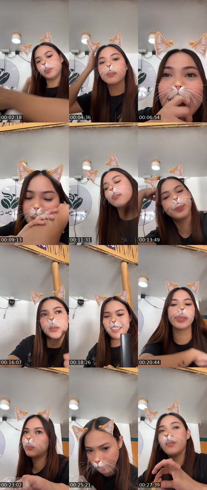 Contact-sheet preview of 👸♾️Willow📚🍀's Liveme recording