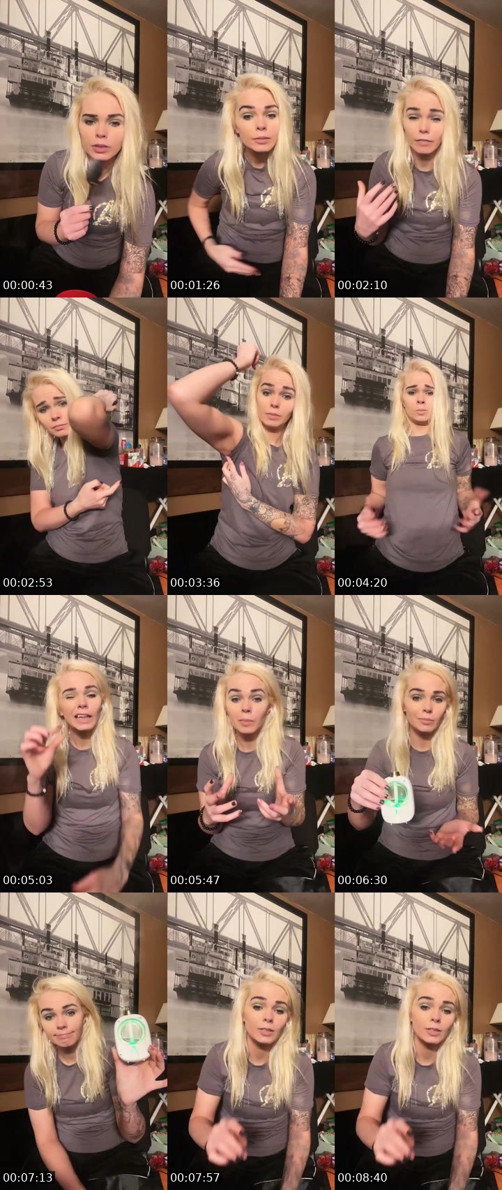 Contact-sheet preview of S4mmy4nn's Liveme recording
