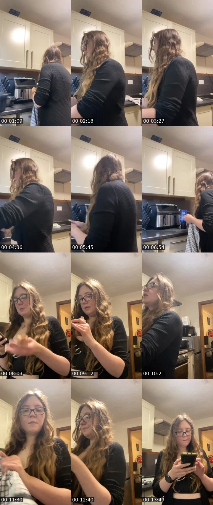 Contact-sheet preview of Angel Lilith's Liveme recording