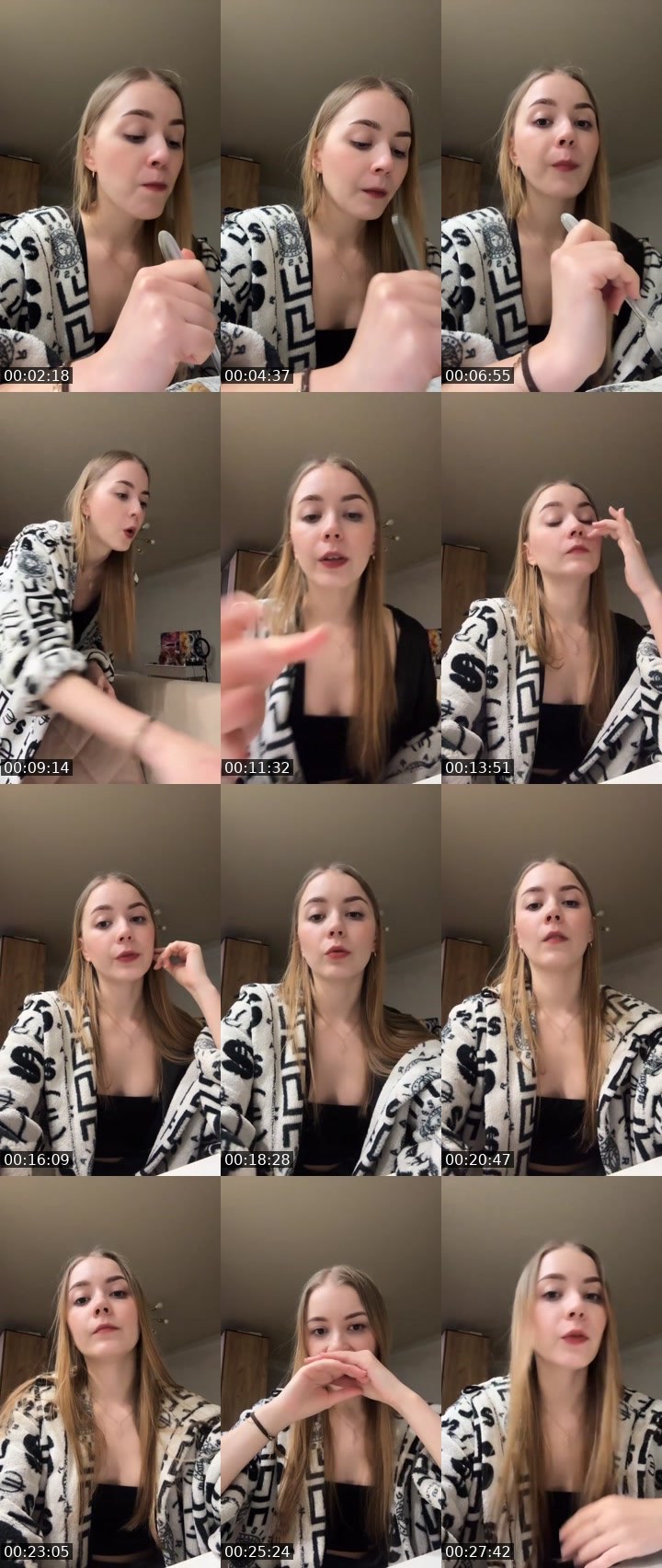 Contact-sheet preview of 🌊Stormy⚡🌊's Liveme recording