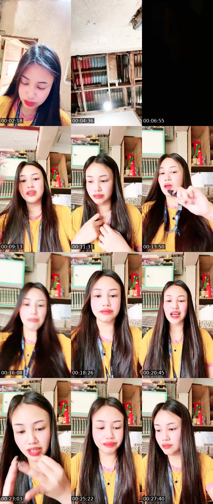 Contact-sheet preview of 👸🏻𝑀𝒶𝓎𝓊𝓂𝒾🍓's Liveme recording