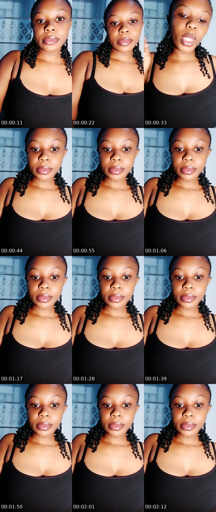 Contact-sheet preview of ⏏️7kHoneybun🎭's Liveme recording