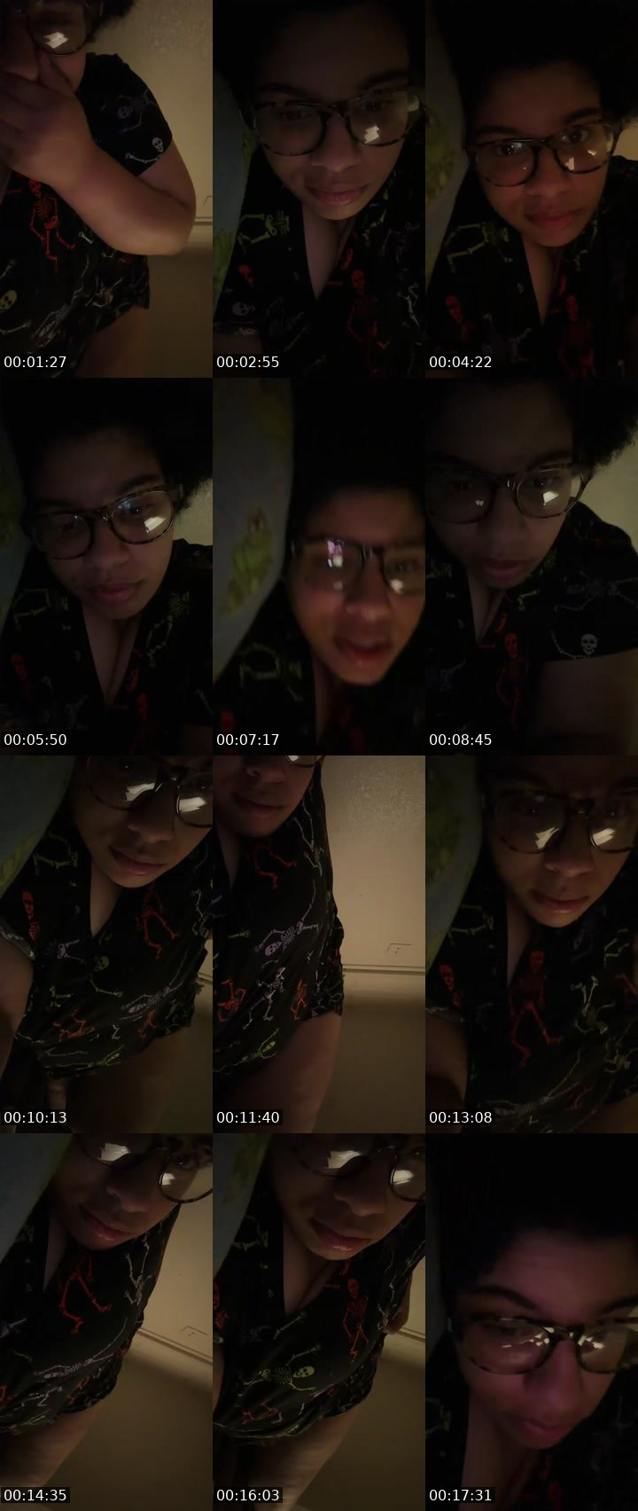 Contact-sheet preview of 🎭⃤ 𝓜𝓪𝓶𝓪 𝓓𝓮𝓮's Liveme recording