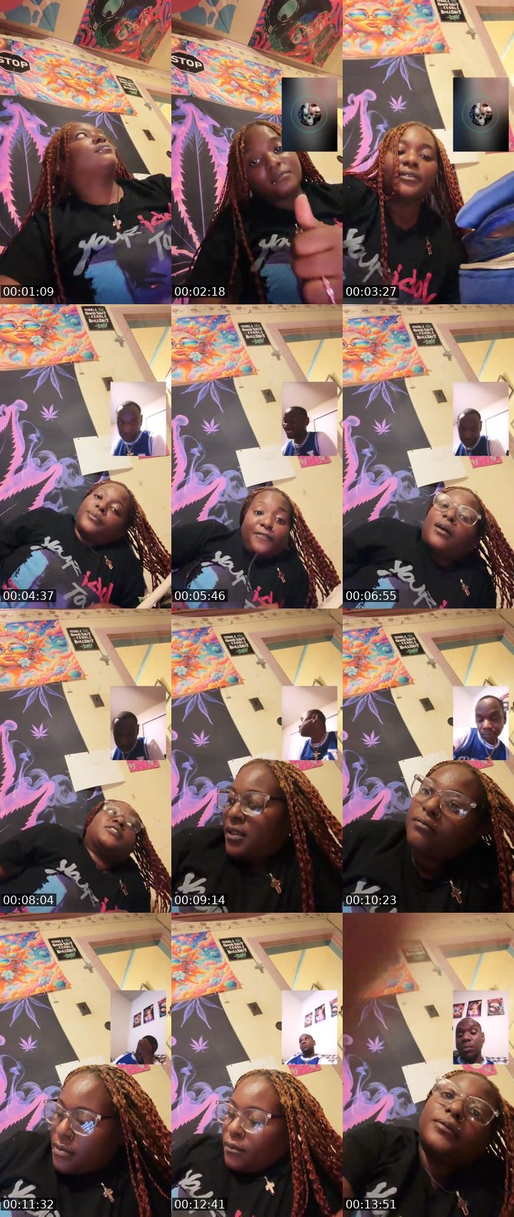 Contact-sheet preview of savagebabii⛓️'s Liveme recording