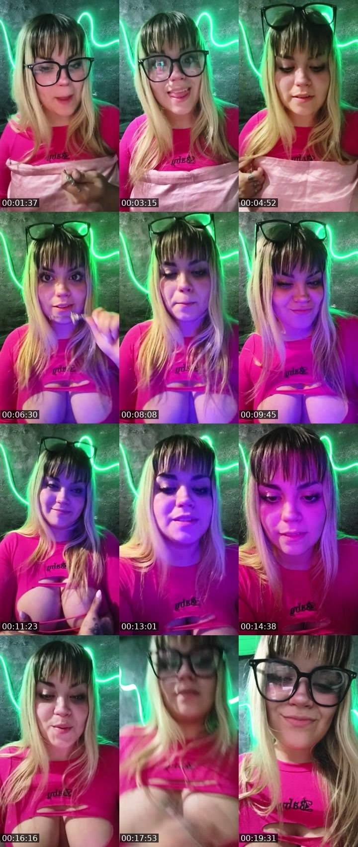 Contact-sheet preview of ꪑꪮꪮꪀ🫧⃝𖤐's Liveme recording