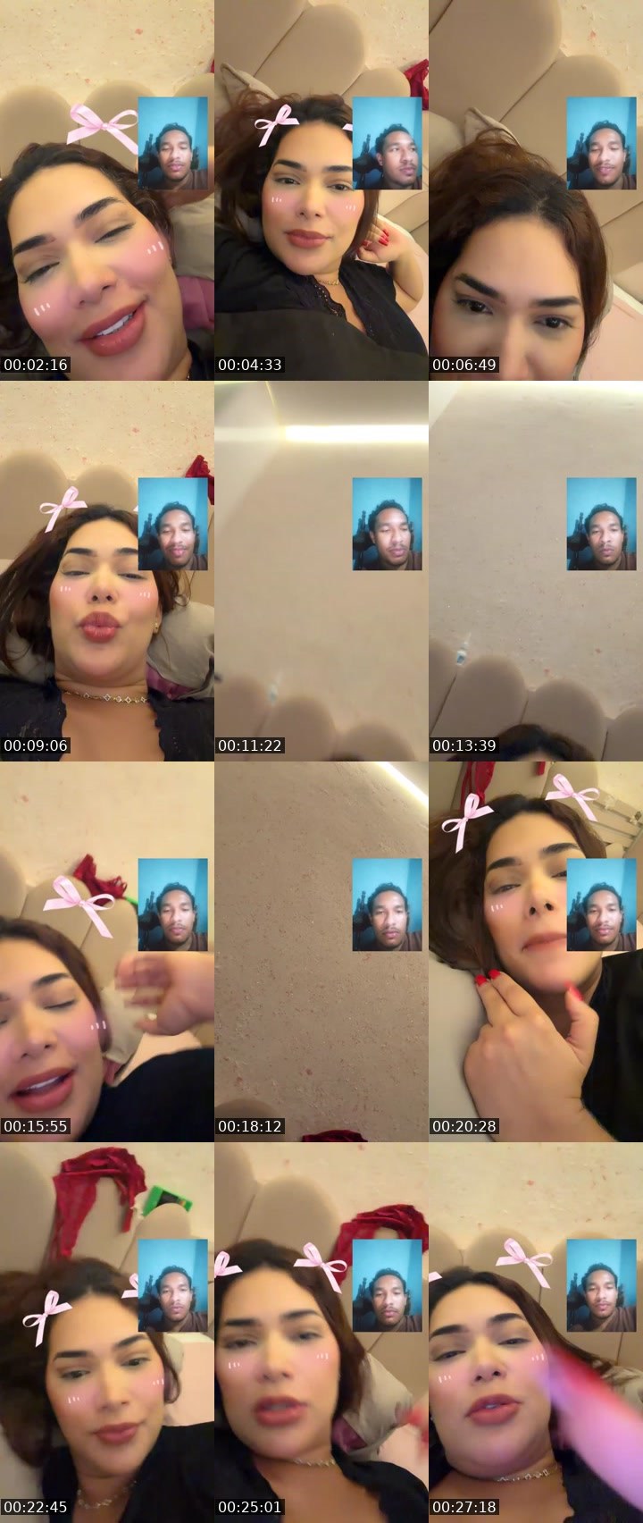 Contact-sheet preview of 🍭Mel🍭 50K's Liveme recording