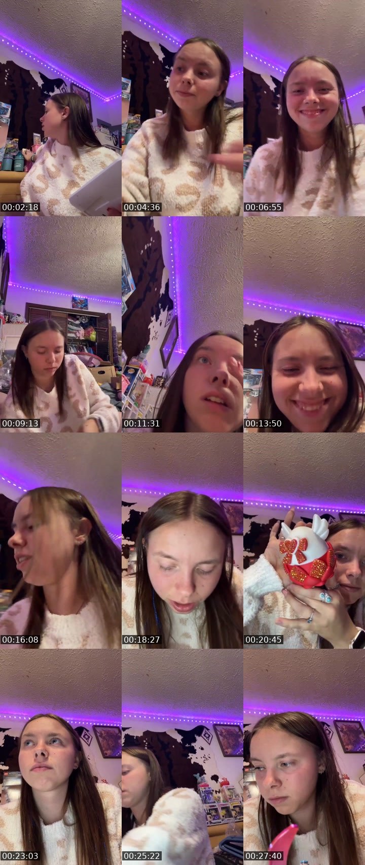 Contact-sheet preview of Blueeyed2003's Liveme recording