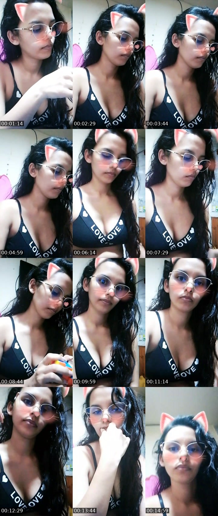 Contact-sheet preview of 🌈Neny❤'s Liveme recording
